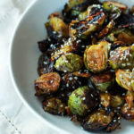 Balsamic Honey Glazed Brussels Sprouts