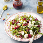 Roasted Cranberry and Goat Cheese Salad